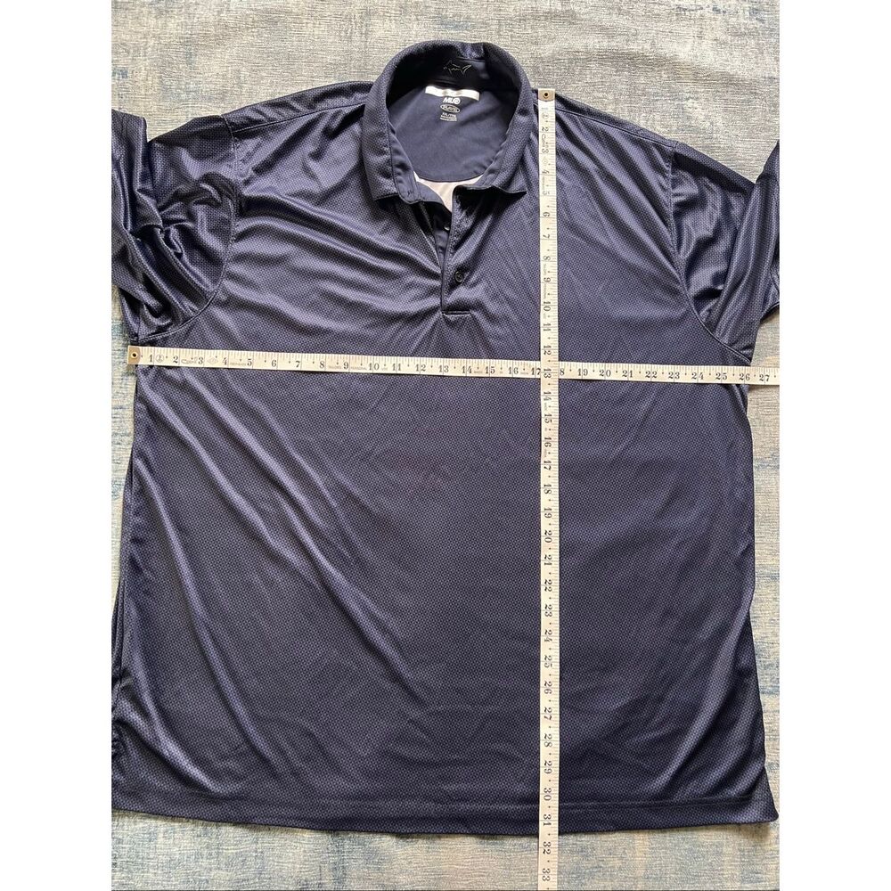 Greg Norman Play Blue Geometric Print ML75 Golf Polo XXL - Picture 5 of 6